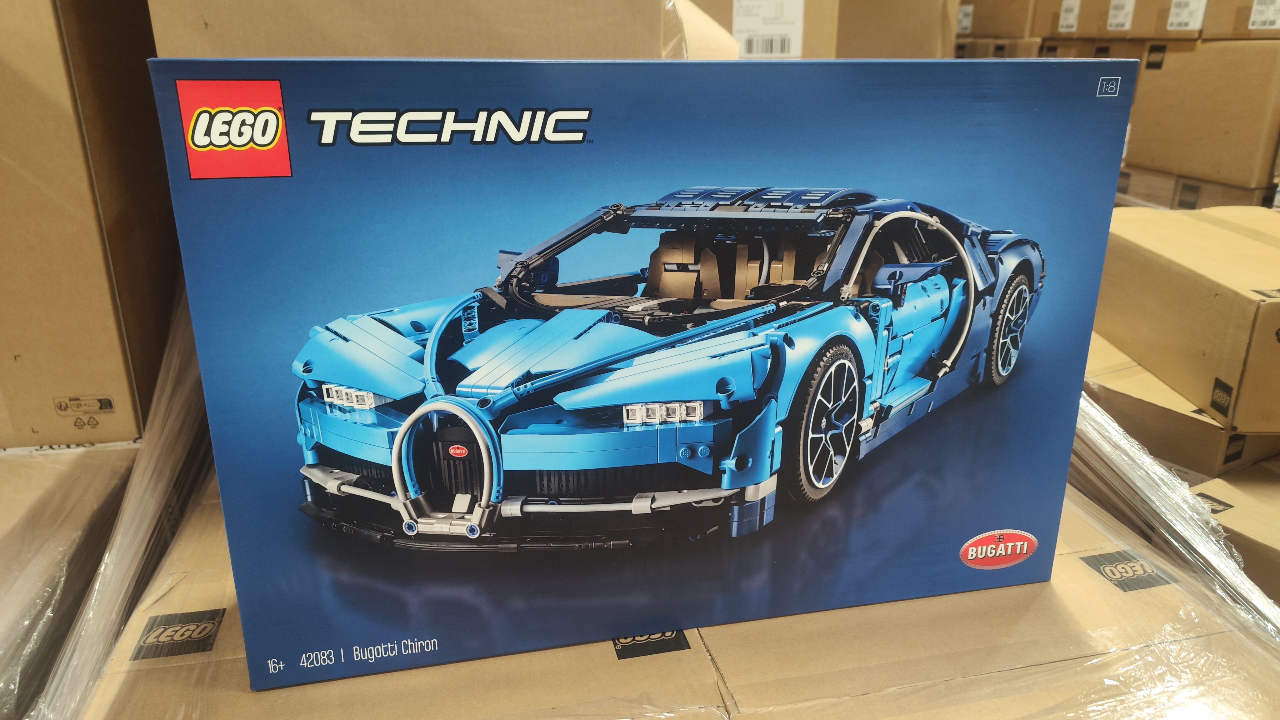 LEGO Technic 42083 - trochu zvlněná krabice 9/10