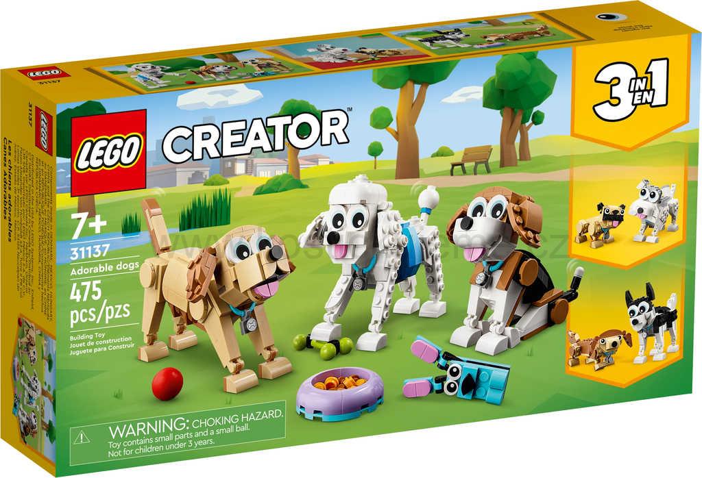 LEGO Creator 3v1 31137 Roztomilí pejsci