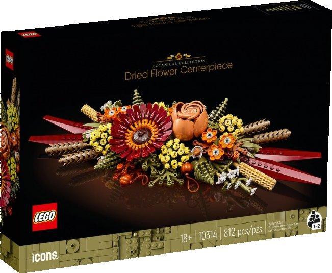 LEGO Icons 10314 Dekorace ze sušených květů