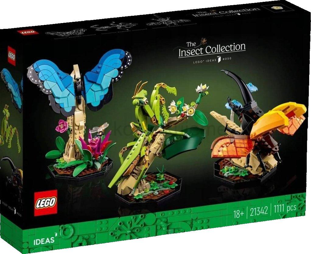 LEGO Ideas 21342 Sbírka hmyzu