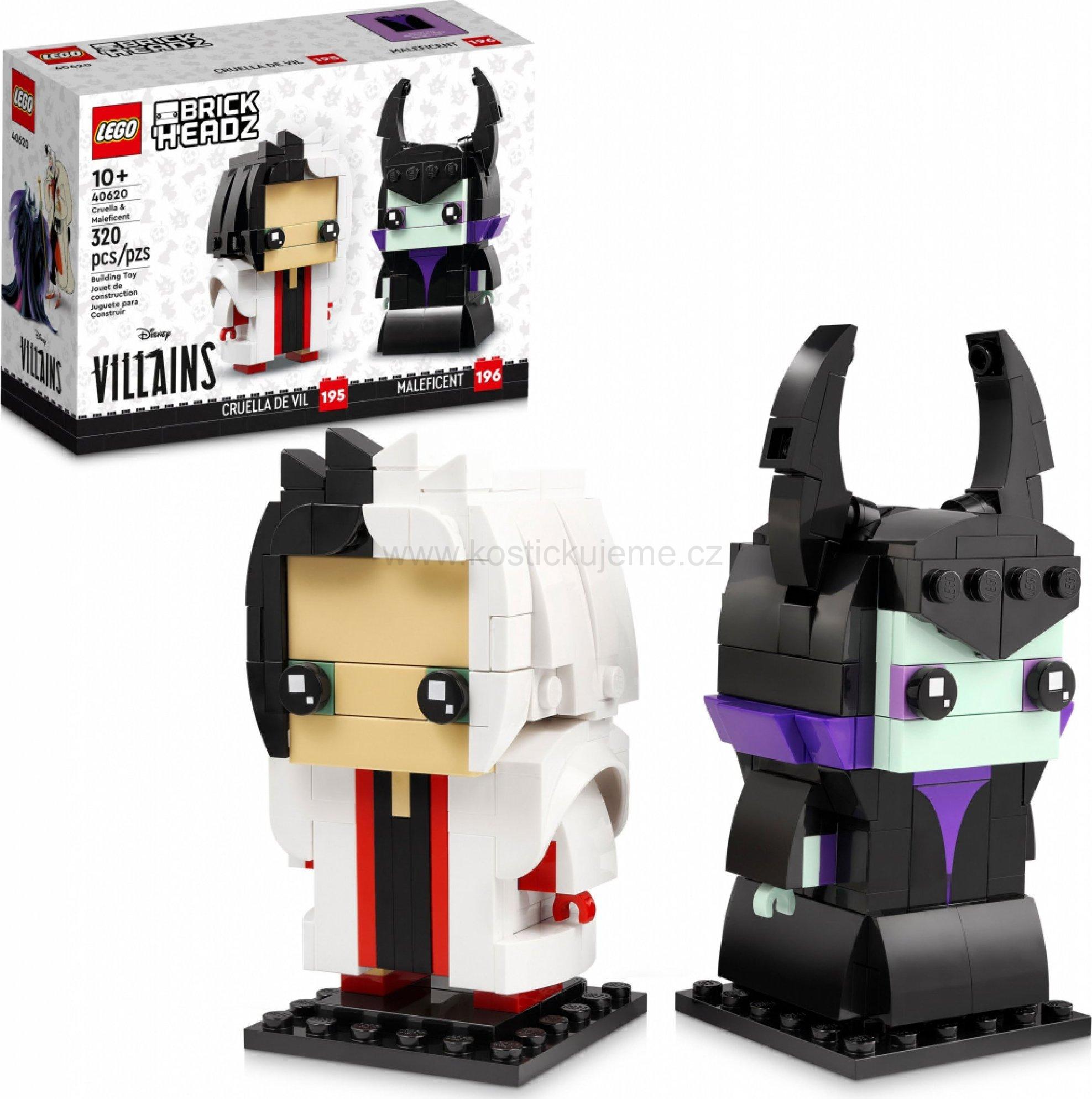 LEGO BrickHeadz 40620 Cruella a Zloba