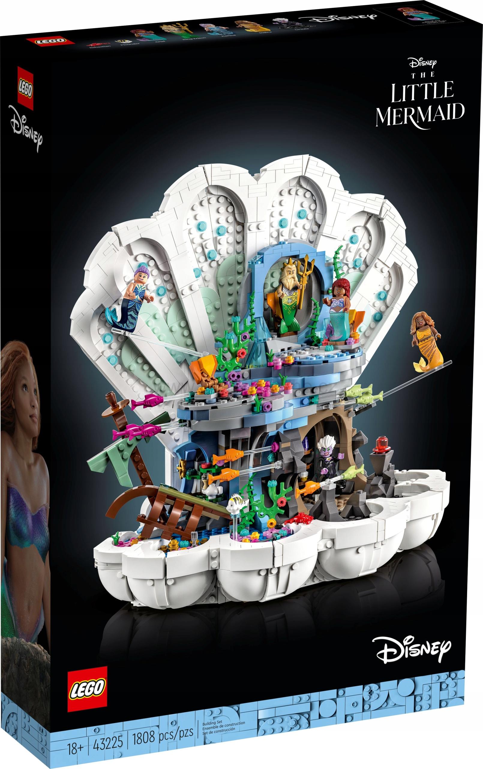 LEGO Disney 43225 Královská škeble Malé mořské víly