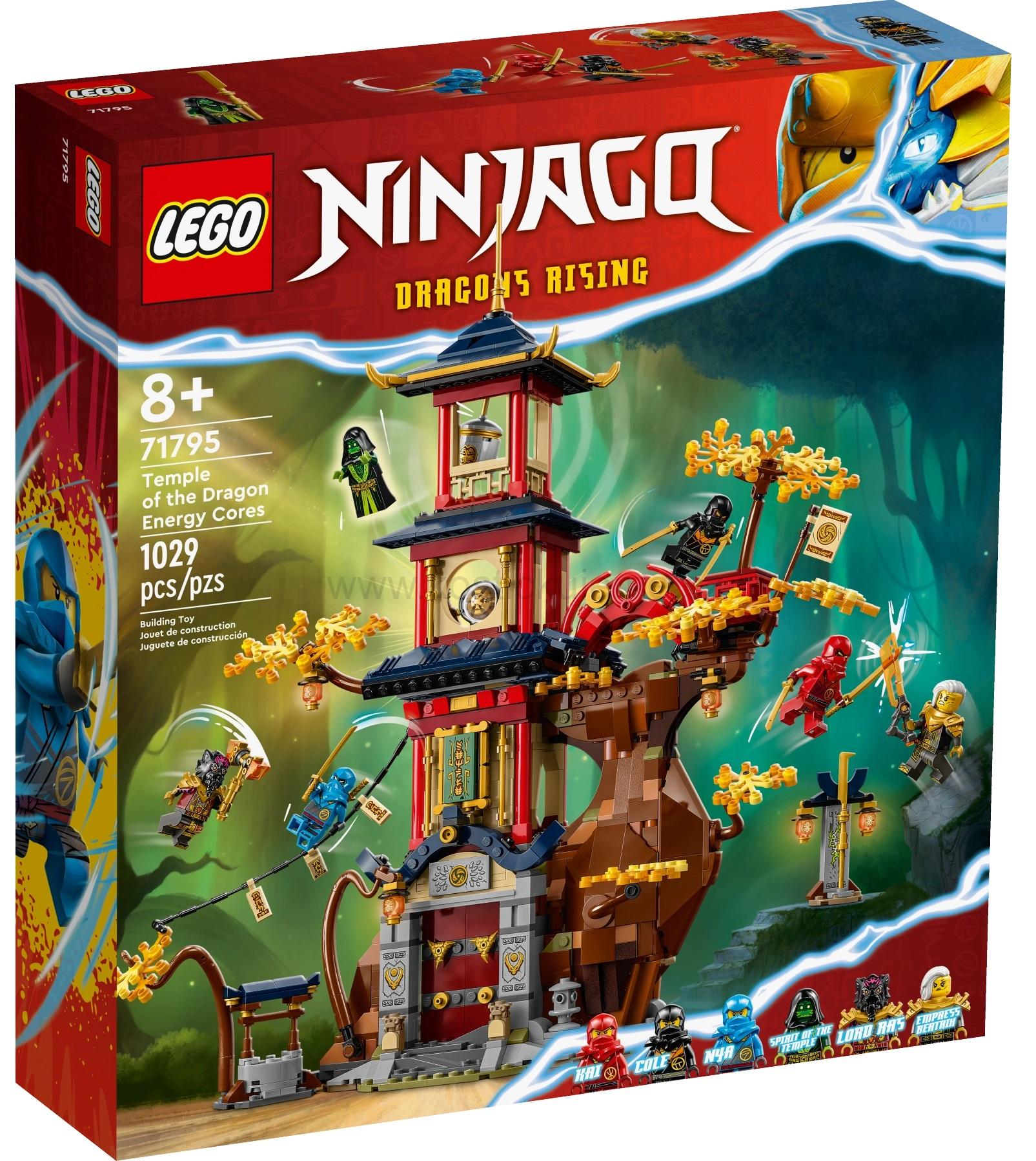 LEGO Ninjago 71795 Chrám dračích energetických jader