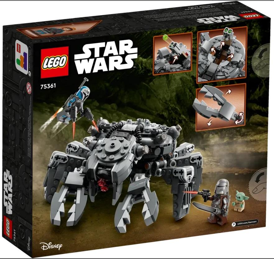 LEGO Star Wars 75361 Pavoučí tank