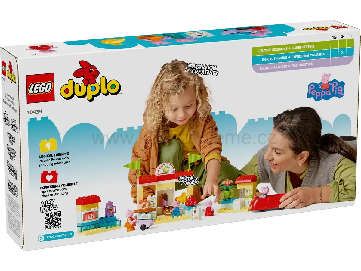 LEGO Duplo 10434 Prasátko Peppa a supermarket