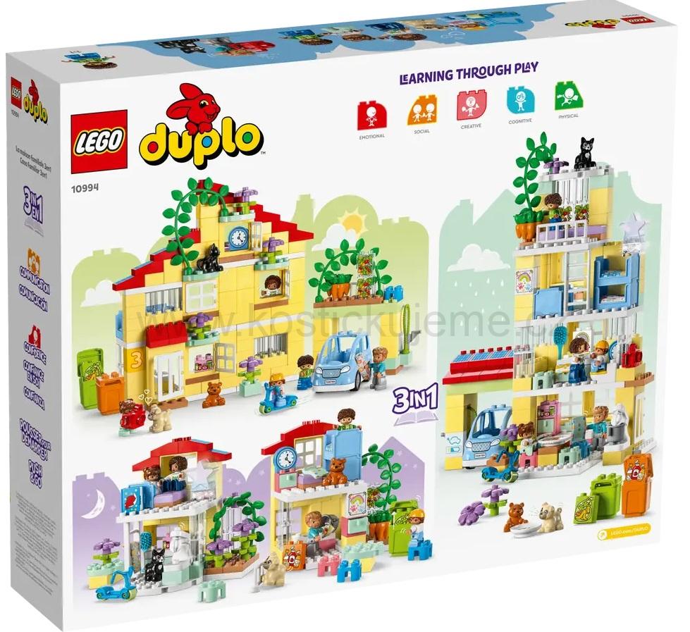 LEGO Duplo 10994 Rodinný dům 3v1