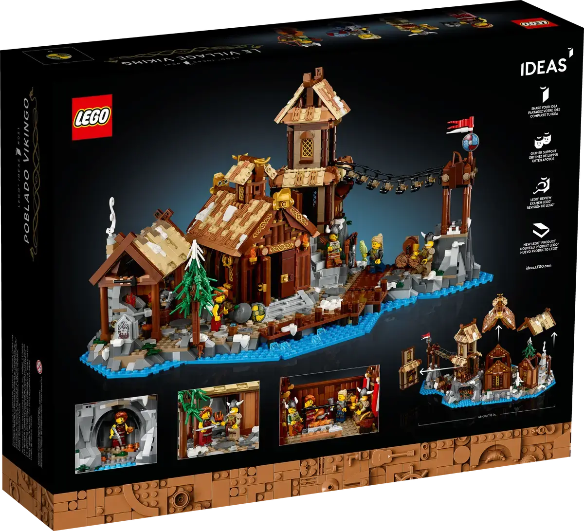 LEGO Ideas 21343 Vikingská vesnice