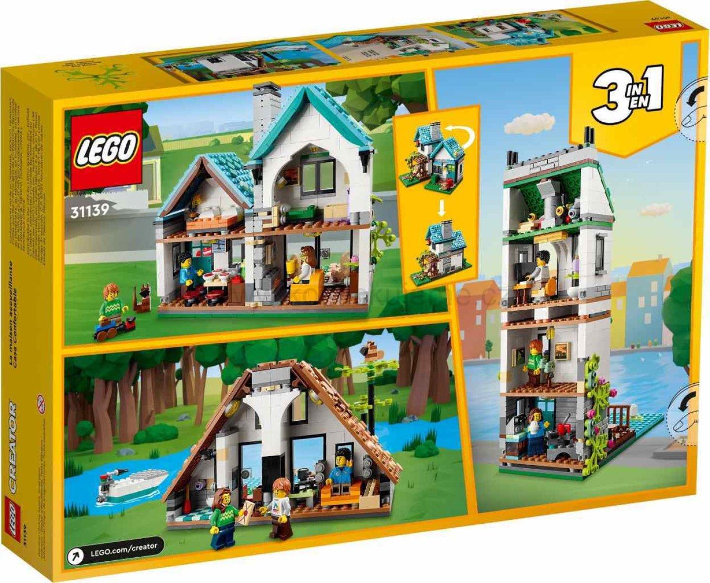 LEGO Creator 3v1 31139 Útulný domek - promáčklá krabice