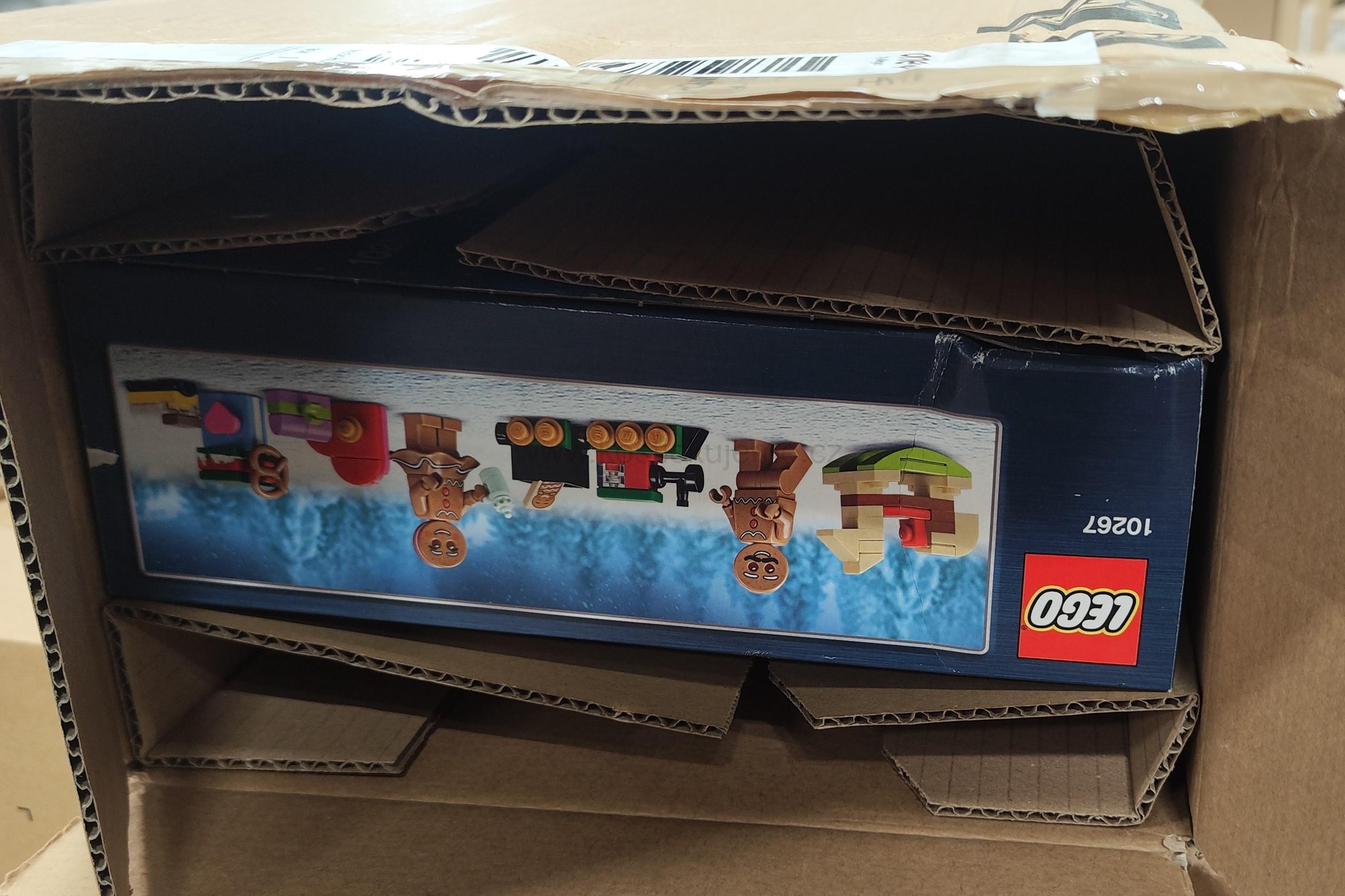 LEGO Creator 10267 Perníková chaloupka - promáčklá krabice