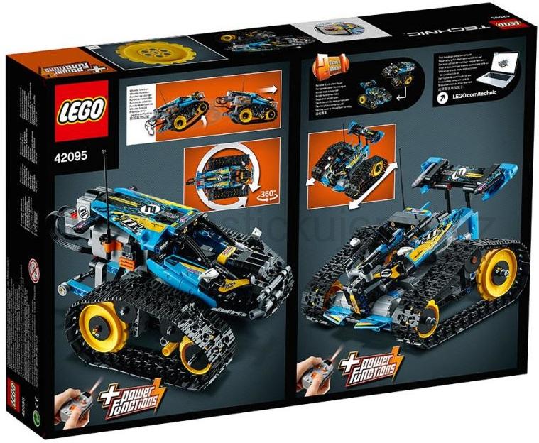 LEGO Technic 42095 Kaskadérské závodní auto na dálkové ovládání