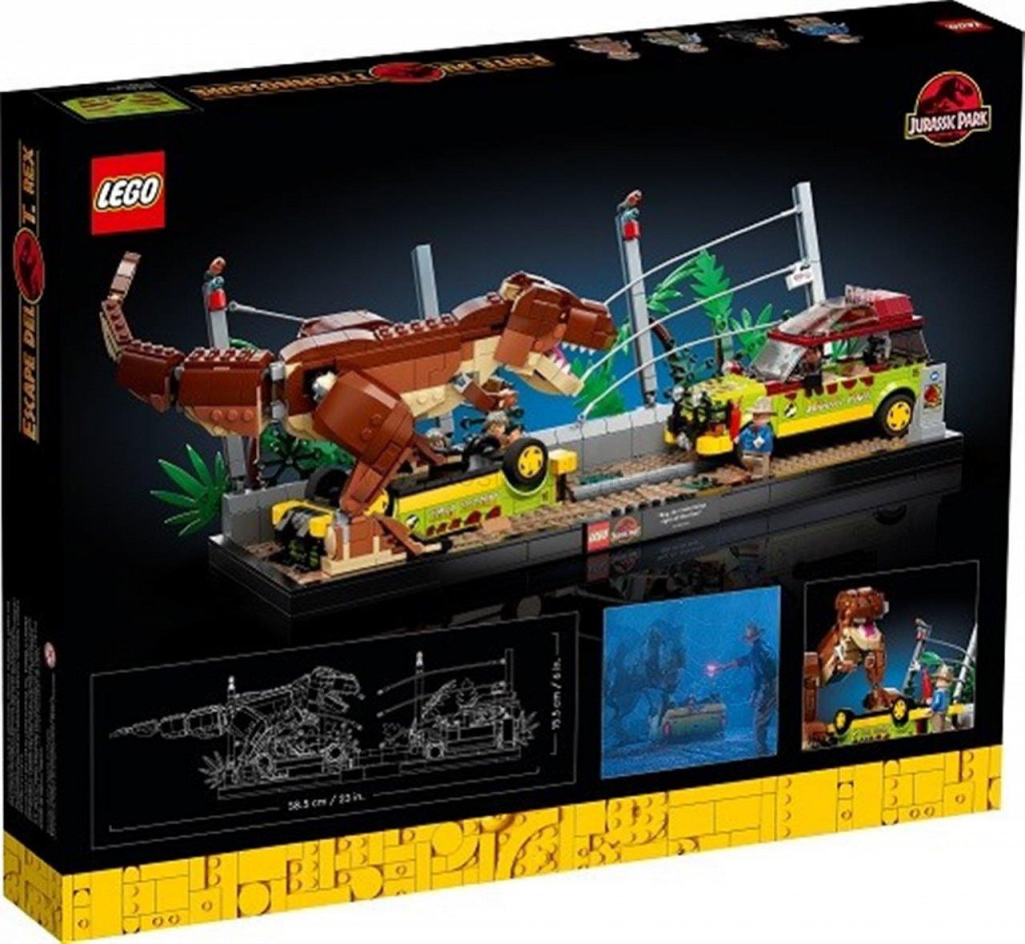 LEGO® Jurassic World 76956 Útěk T. rexe - promáčklá krabice