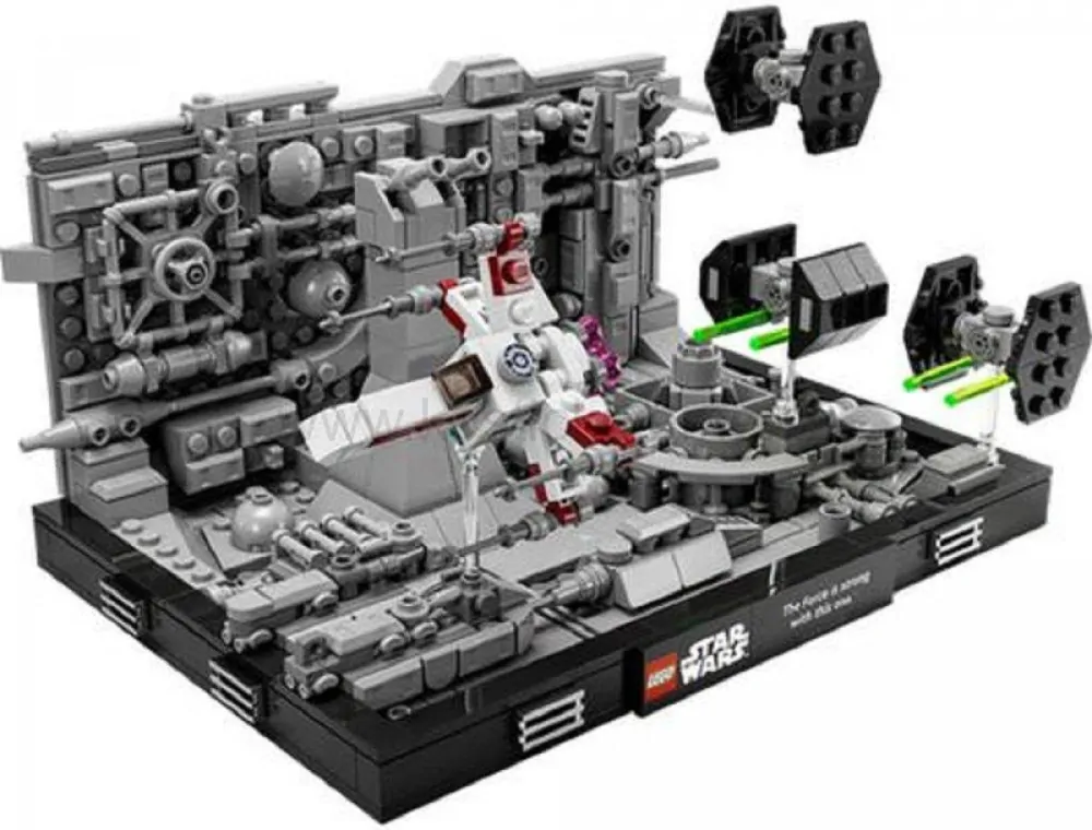LEGO® Star Wars™ 75329 Útok na Hvězdu smrti diorama