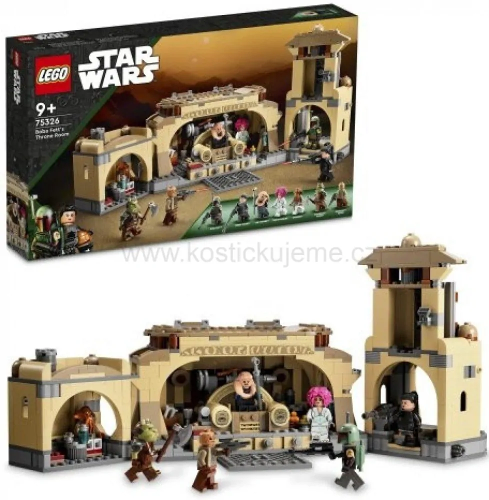 LEGO® Star Wars™ 75326 Boba Fett Trůnní sál