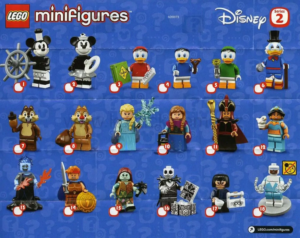 LEGO® 71024 Disney Series 2 Originál Box 60 minifigurek 