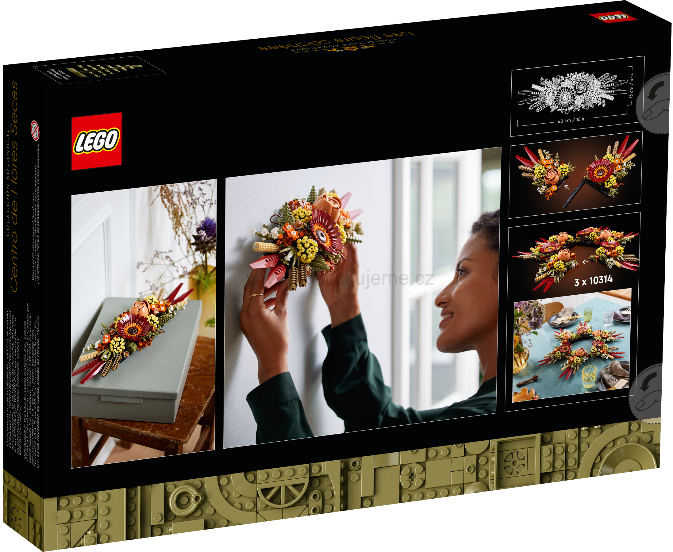 LEGO Icons 10314 Dekorace ze sušených květů