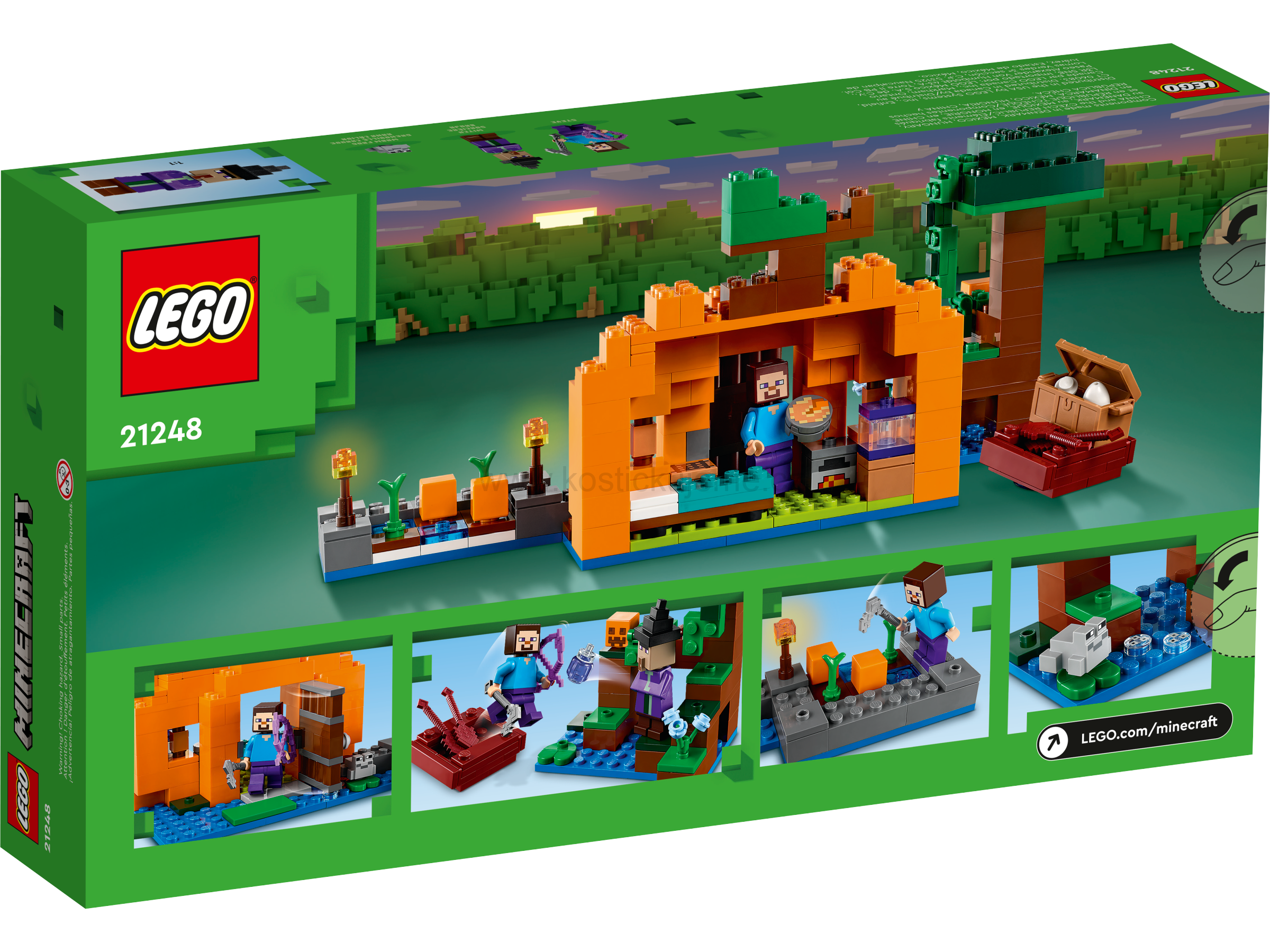 LEGO Minecraft 21248 Dýňová farma