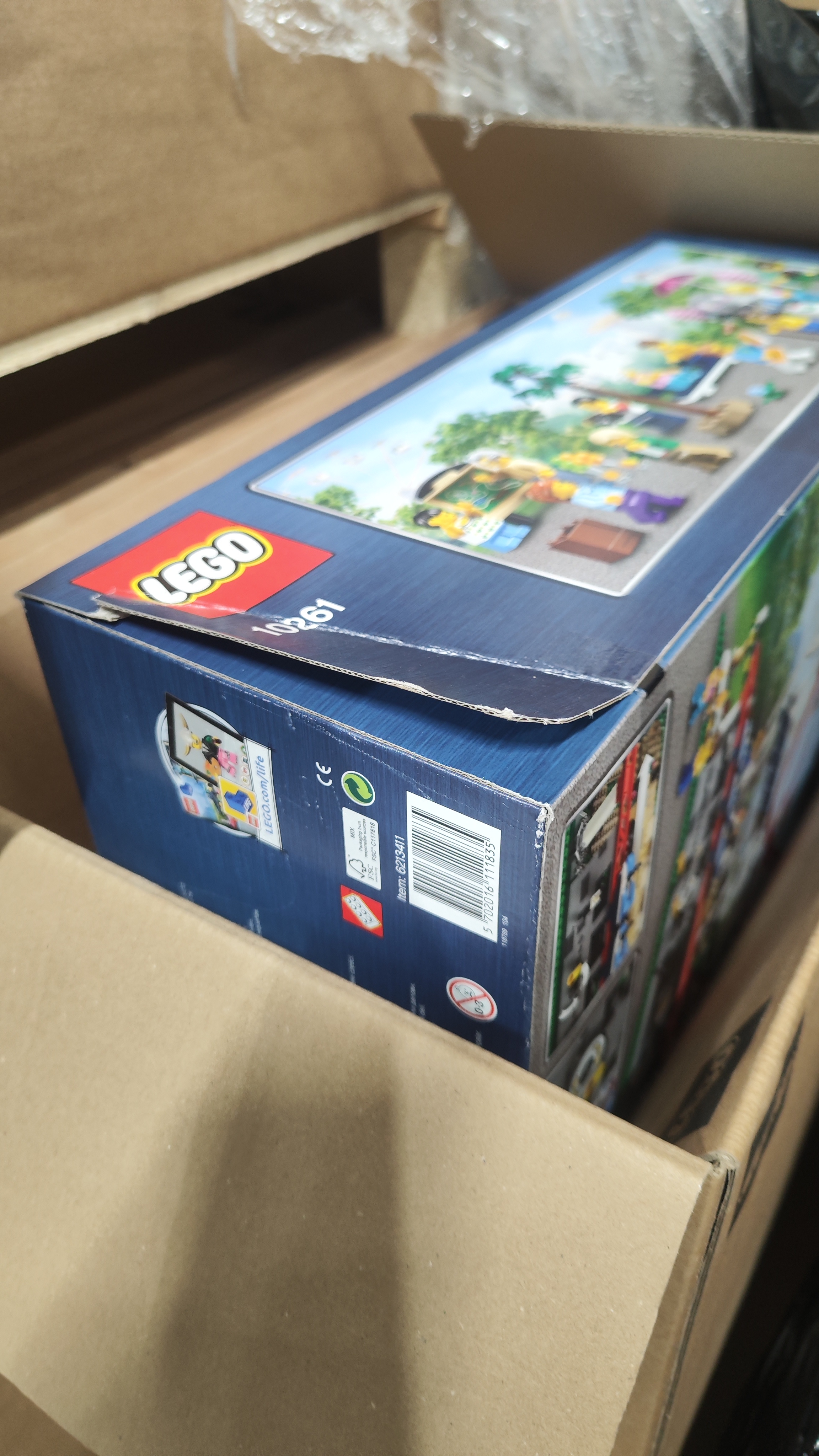 LEGO Creator Expert 10261 Horská dráha - tukla krabice