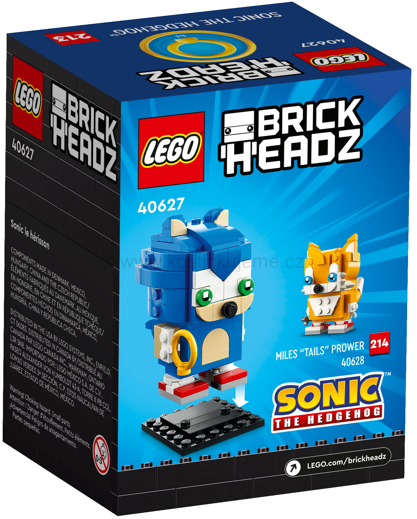 LEGO BrickHeadz 40627 Sonic the Hedgehog