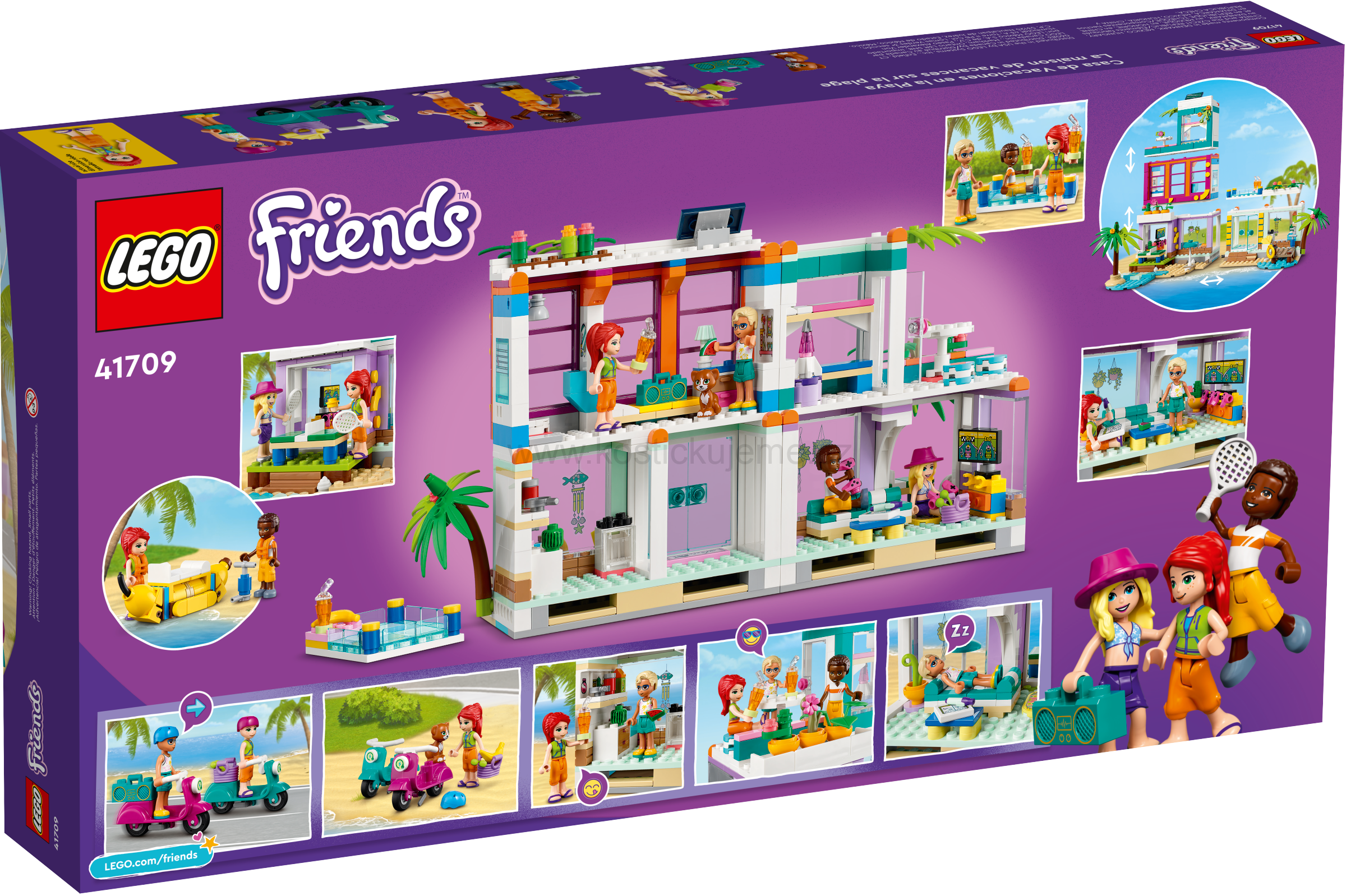 LEGO Friends 41709 Prázdninový domek na pláži
