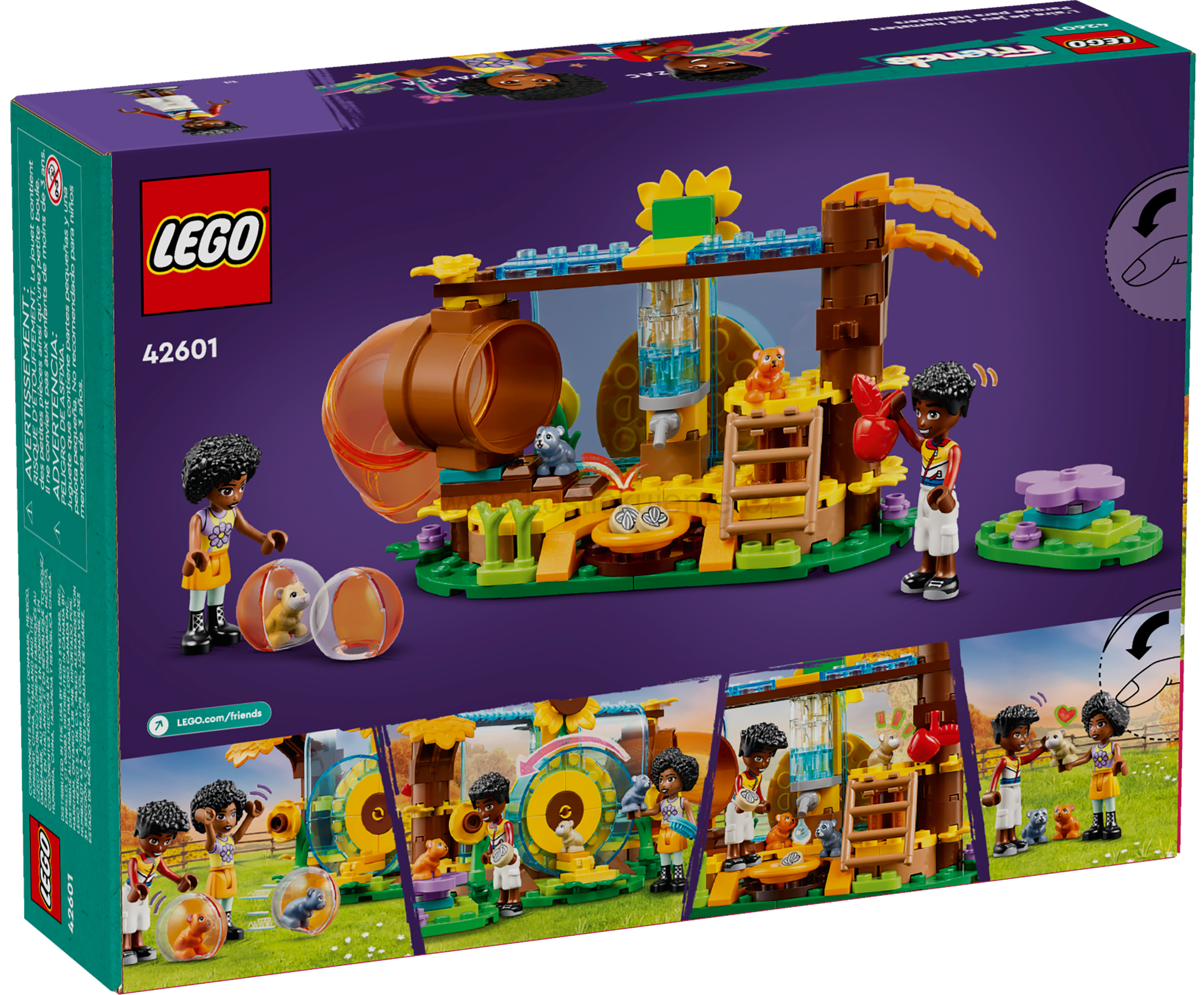 LEGO Friends 42601 Hřiště pro křečka