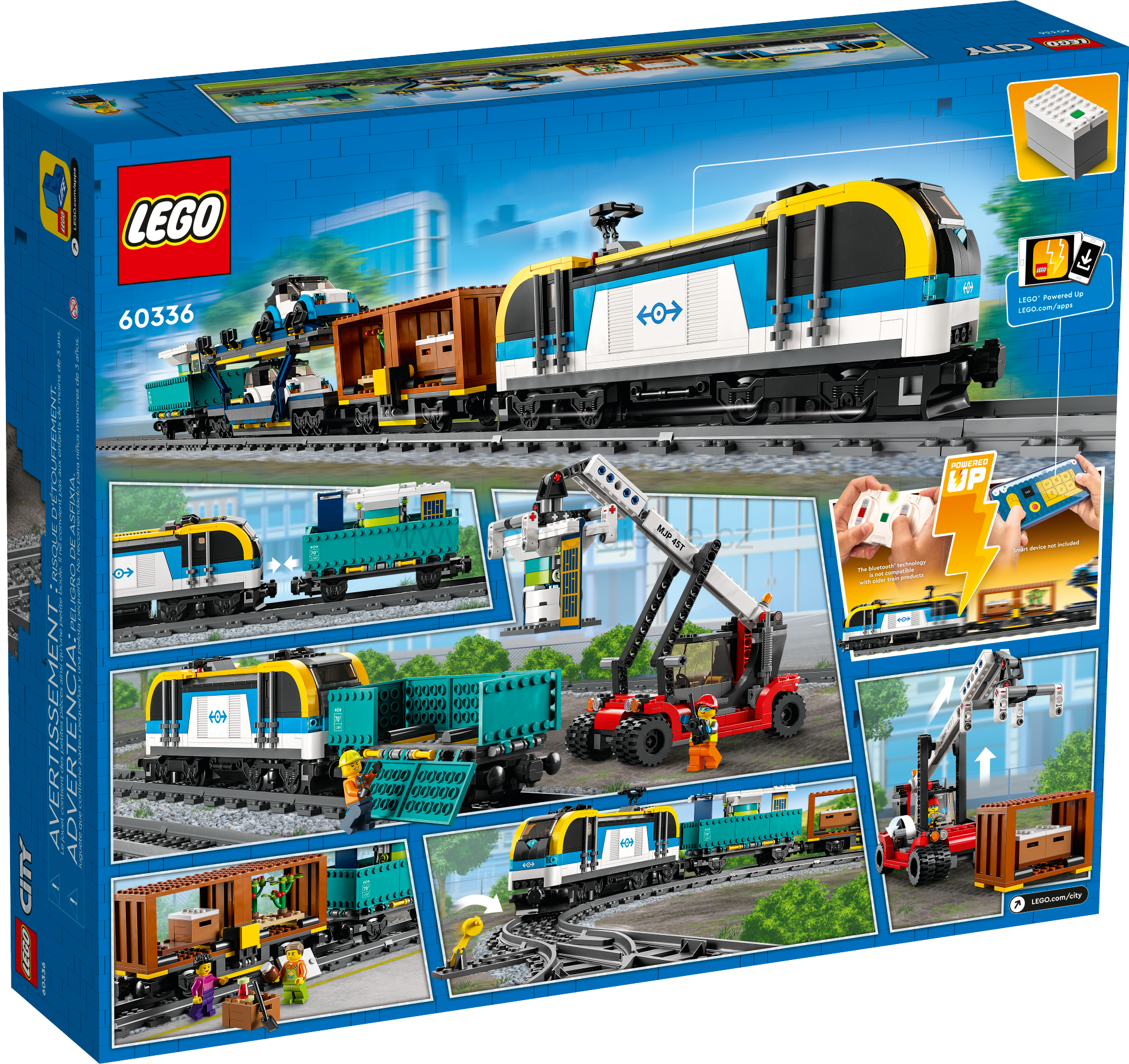 LEGO City 60336 Nákladní vlak