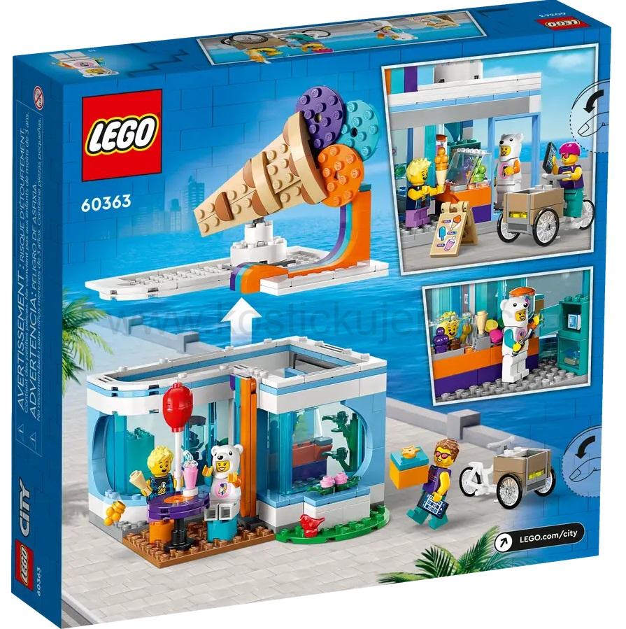 LEGO City 60363 Obchod se zmrzlinou