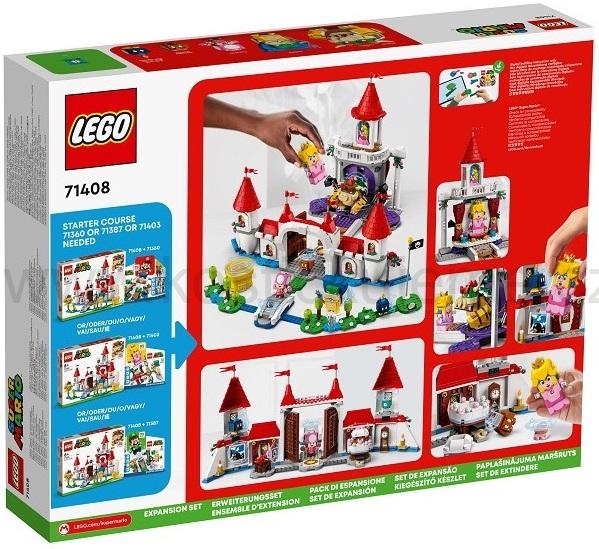 LEGO Super Mario 71408 Hrad Peach – rozšiřující set