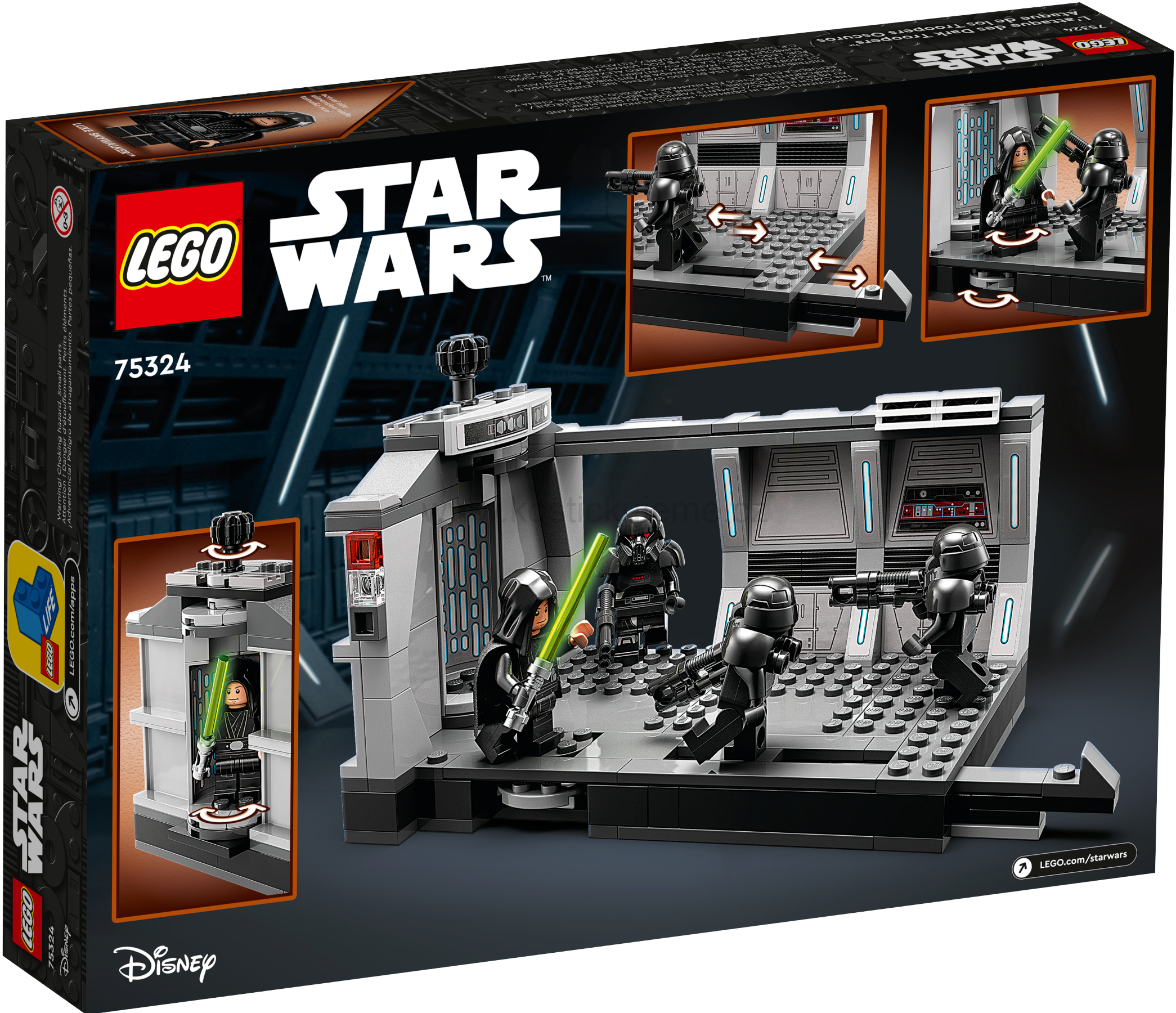 LEGO Star Wars 75324 Útok Dark trooperů