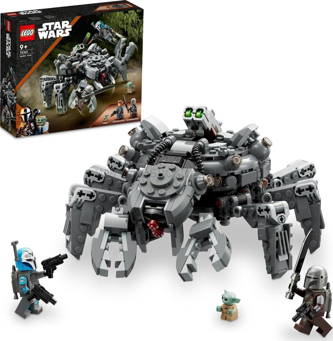 LEGO Star Wars 75361 Pavoučí tank