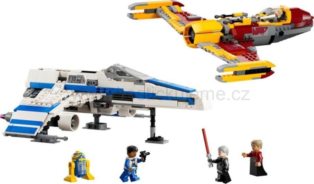 LEGO Star Wars 75364 Stíhačka E-wing Nové republiky vs. stíhačka Shin Hati