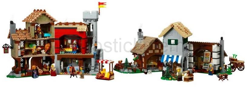 LEGO Icons 10332 Středověké náměstí