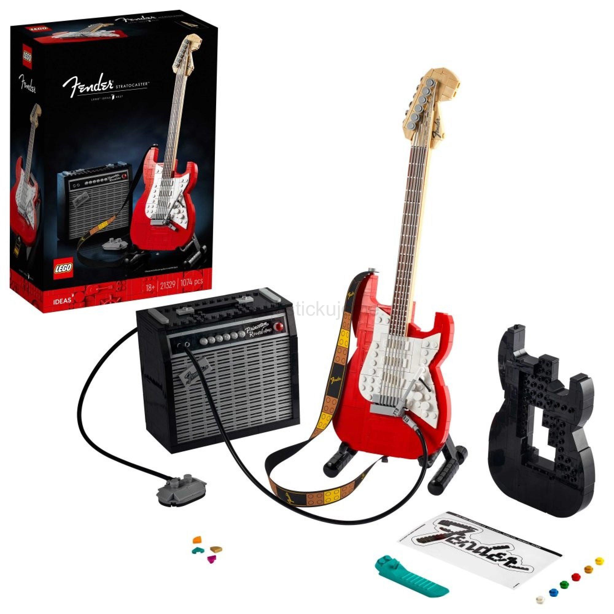 LEGO Ideas 21329 Fender Stratocaster