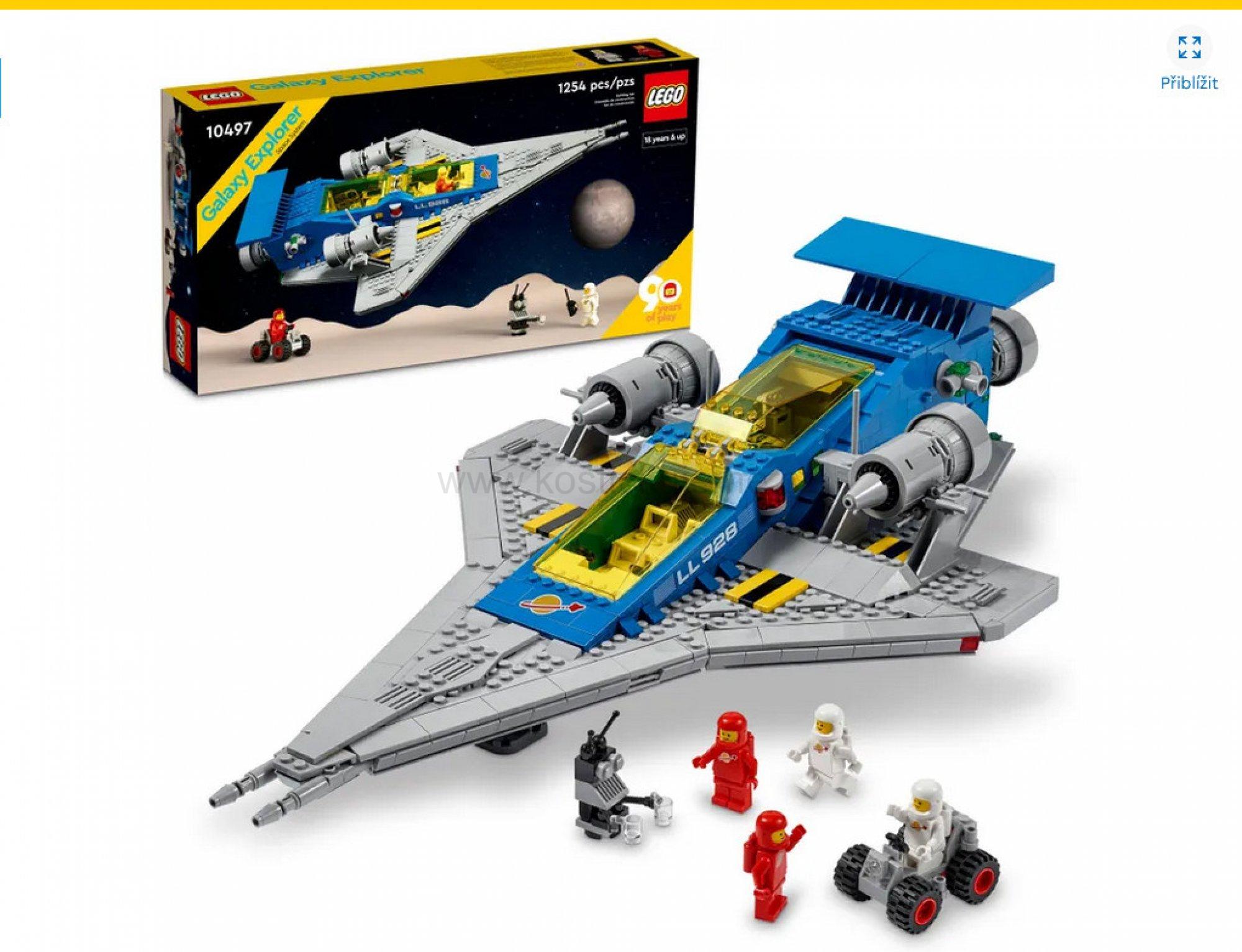 LEGO® Icons 10497 Průzkumný raketoplán