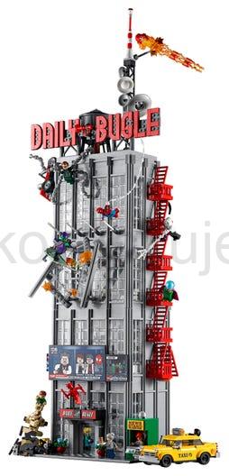 LEGO Spiderman 76178 Redakce Daily Bugle - promáčklá krabice 