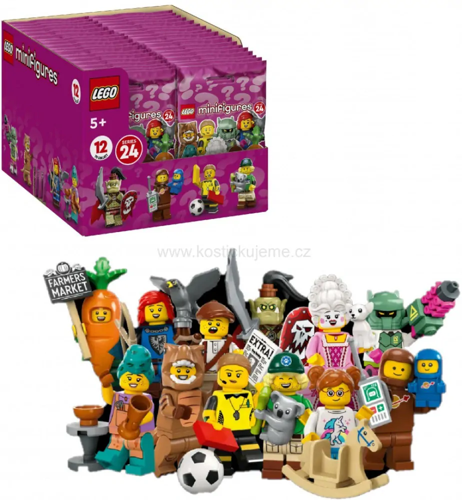 LEGO® 71037 Series 24 Originál Box 36 minifigurek