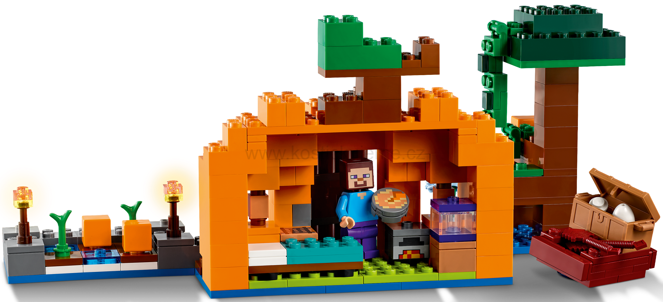 LEGO Minecraft 21248 Dýňová farma