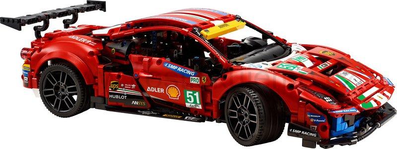 LEGO Technic 42125 Ferrari 488 GTE AF Corse 51