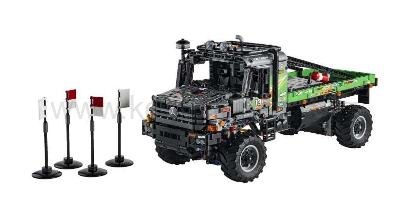 LEGO Technic 42129 Truck trialový vůz Mercedes-Benz Zetros 4x4