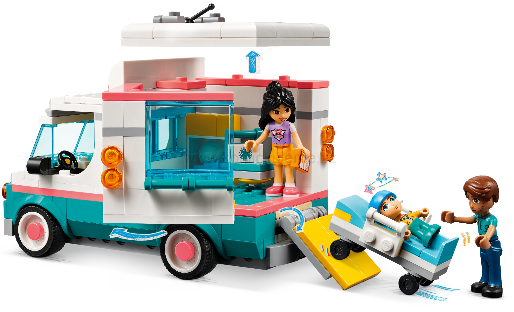 LEGO Friends 42613 Sanitka z nemocnice v městečku Heartlake