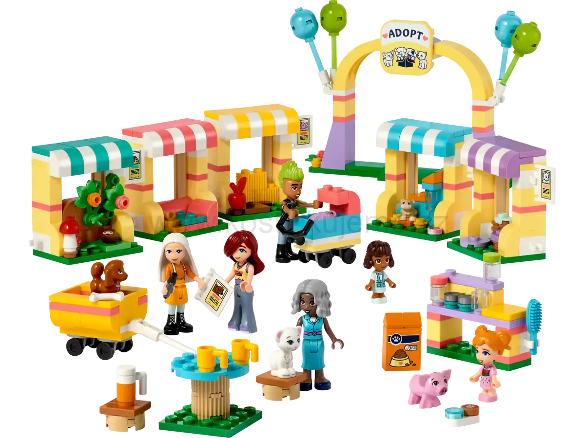 LEGO Friends 42615 Den adopce mazlíčků