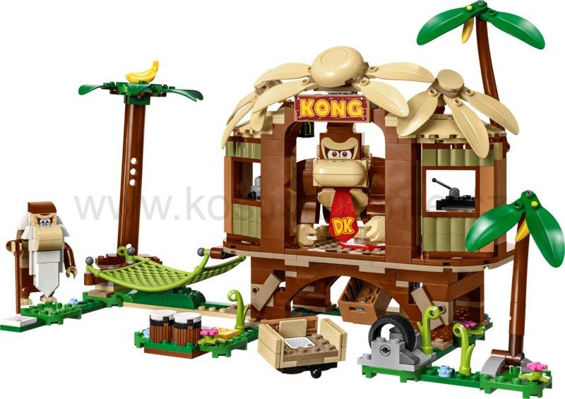 LEGO Super Mario 71424 Donkey Kongův dům na stromě – rozšiřující set