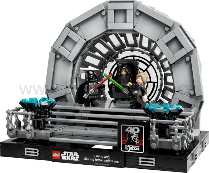 LEGO Star Wars 75352 Císařův trůnní sál – diorama