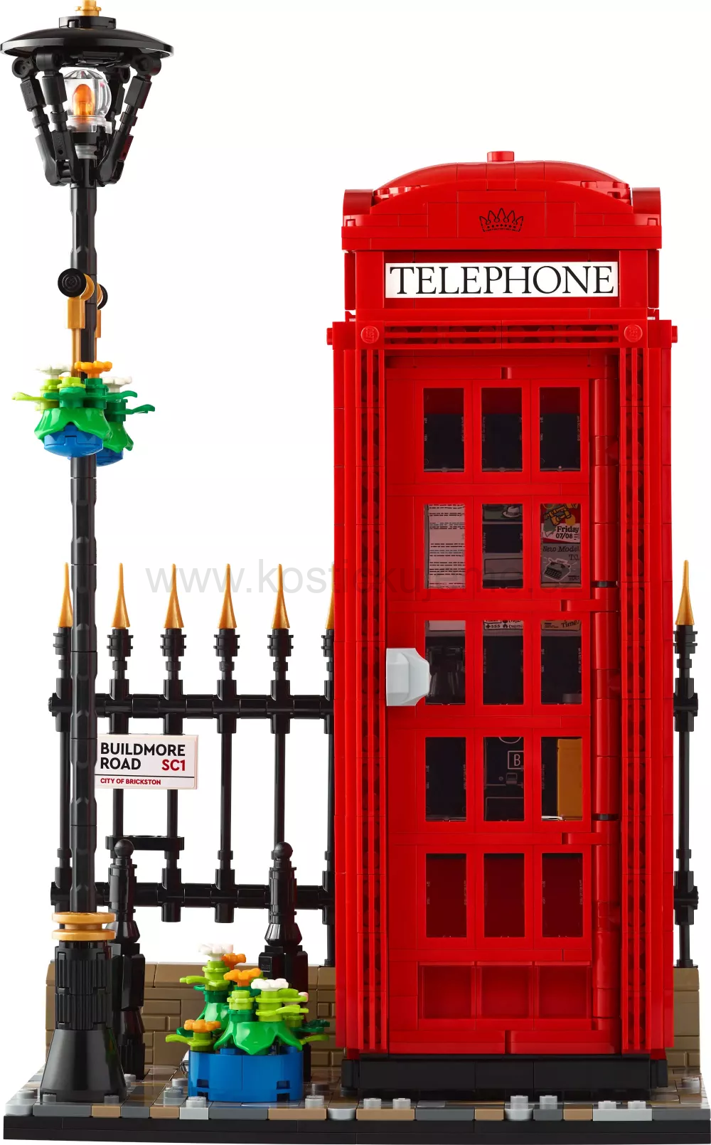 LEGO Ideas 21347 Červená londýnská telefonní budka