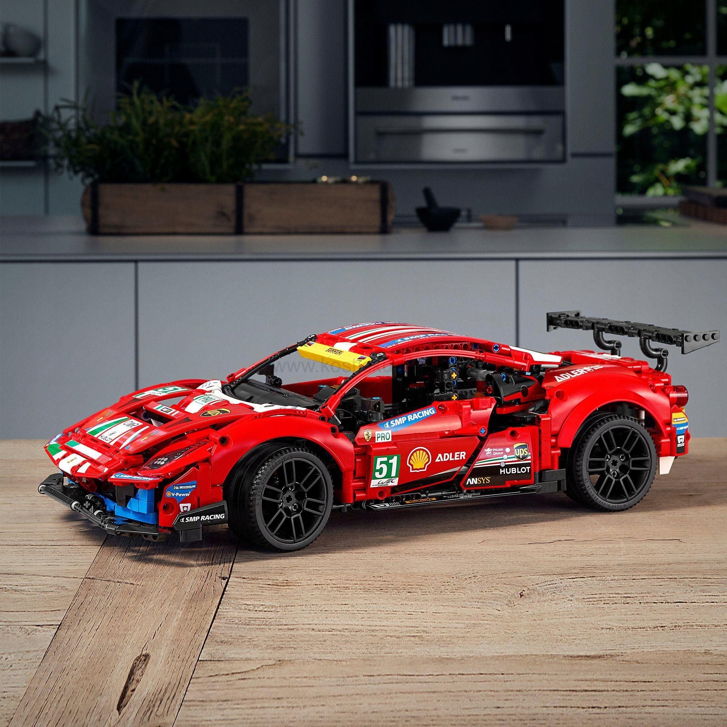 LEGO Technic 42125 Ferrari 488 GTE AF Corse 51