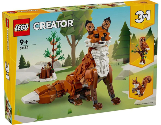 LEGO Creator 3v1 31154 Zvířátka z lesa: Liška obecná