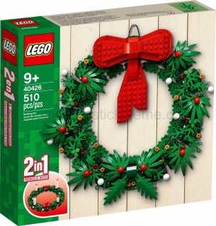 LEGO® Iconic 40426 Vánoční věnec 2 v 1