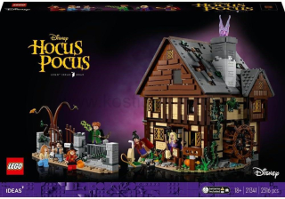 LEGO® Ideas 21341 Disney Hokus pokus: Chatka sester Sandersonových