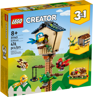 LEGO Creator 3v1 31143 Ptačí budka