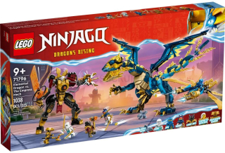LEGO Ninjago 71796 Živelný drak proti robotovi císařovny